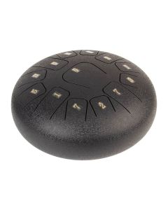 Hayman Steel Tongue Drum 12" Black, HTD1213/BK