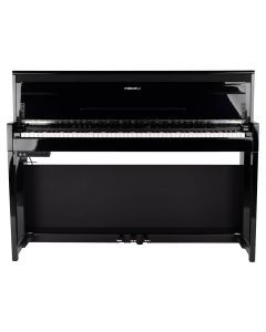 Medeli DP650KW Digital Piano Gloss Black Front View - Everest Music