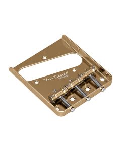 Gotoh BS-TC1 Bridge-Tailpiece T-model With Brass Saddles, GTH12544