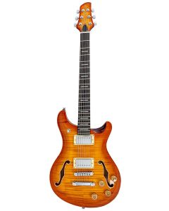 Sire Larry Carlton Mahogany Chambered + Maple top + Flame Veneer Electric Guitar, Q7H/AB