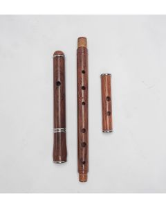 Boreen Boreen Irish D RoseWood Flute tuning slide head silver plated rings, BFR-D