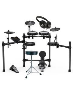 Complete NUX Digital Drums ALL MESH HEAD Digital Drum Kit  with optional Bundle DM-210