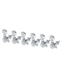 Schaller M6 135° Machine Heads 6L with Small Metal Pegs 0202200150