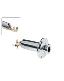 Boston Endpin Jack - Solder 6.3mm Female Jack Chrome
