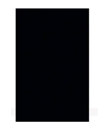 Boston Pickguard Sheet - Black - 3 Ply - 45x29cm