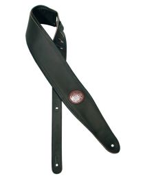 Gaucho Deluxe Extra Long Guitar Strap - Black