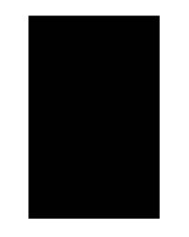 Boston Pickguard Sheet - Black & Cream - 3 Ply - 45x29cm