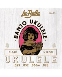 La Bella Acoustic Folk string set Banjo Ukulele L13