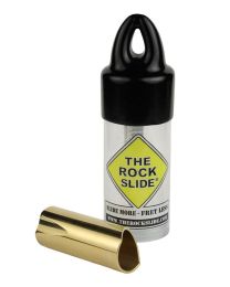 The Rock Slide Polished Brass Slide Size M (inside 19 - length 57.5mm) TRS-MB