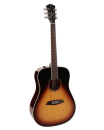 Sire A3 DS Larry Carlton Series Electro Acoustic Dreadnought Guitar with SIB Electronics Vintage Sunburst A3DSVS
