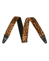 Fender Wild Animal Print 2" Guitar Strap Leopard, 0990601053