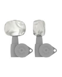 Hipshot Big Butter Bean Guitar Tuner Button Pearl, HS6B1BBBP