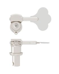 Hipshot HB6 1/2" USA Ultralite® Bass Tuning Machine, HS-20675SN