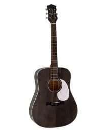 Richwood Heritage Series Dreadnought Guitar With Solid Cedar Top, HSD-35-MBK