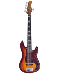 Sire Marcus Miller Alder 5-String Active Bass Guitar Tobacco Sunburst, P7N A5/TS