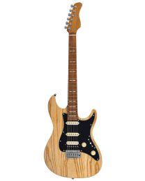 Sire Larry Carlton Alder + Solid Swamp Ash Top Electric Guitar S-Style Natural, S7S HSS/NT
