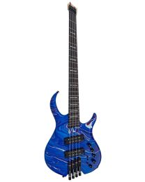 Sire Marcus Miller Mahogany 4-String Active Bass Blue Swirl, M6H 4/BLSW