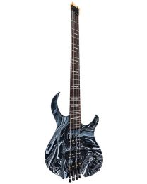 Sire Marcus Miller Mahogany 4-String Active Bass Black Swirl, M6H 4/BKSW