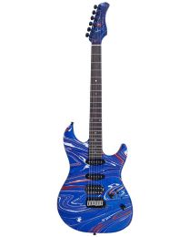 Sire Larry Carlton Alder Electric Guitar S-Style, S7 HSS/BLSW