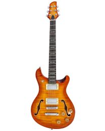 Sire Larry Carlton Mahogany Chambered + Maple top + Flame Veneer Electric Guitar, Q7H/AB