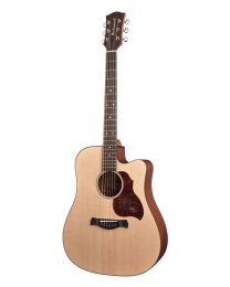 Richwood Master Series D-20-CE Handmade Electro Acoustic Dreadnought Guitar, Solid Spruce, Satin D-20-CE
