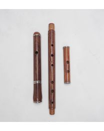 Boreen Boreen Irish D RoseWood Flute tuning slide head silver plated rings, BFR-D