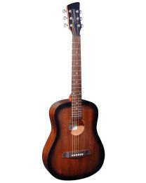 Brunswick Acoustic Travel Guitar, BT200TB - Tobacco Burst