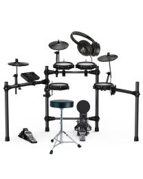 Complete NUX Digital Drums ALL MESH HEAD Digital Drum Kit  with optional Bundle DM-210