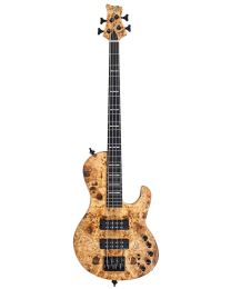 Sire Bass F10 4 String Swamp Ash Poplar Burl Active Bass Guitar