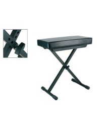 Boston OB-80 Keyboard Bench Piano Bench - X Frame Deluxe Stool