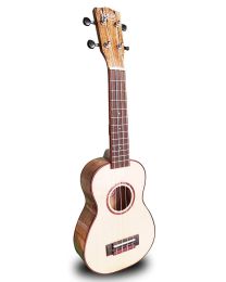 Korala Arched Back Soprano Ukulele, UKS-830