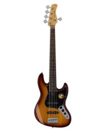 This V3P 5/TS from the Sire Basses V3-Passive Series Marcus Miller 5-string Passive Bass Guitar Tobacco Sunburst is an excellent choice for bassists. It offers a great sound and feel.
