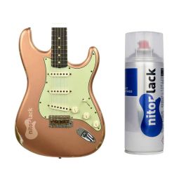 NitorLACK Copper Metallic Nitrocellulose Paint – 400ml Spray