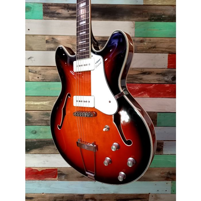Vox Bobcat V90 Electric Guitar, Sunburst, BC-V90-SB