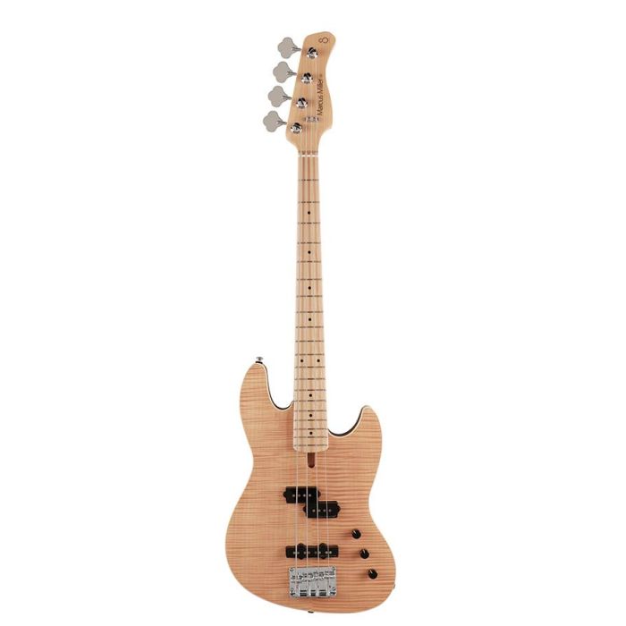 Sire Basses U5 Marcus Miller Alder with Flamed Maple top, Natural