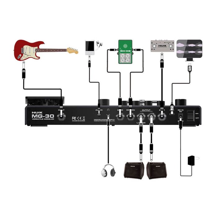 NUX MG-30 Versatile Modeler with IR Loader