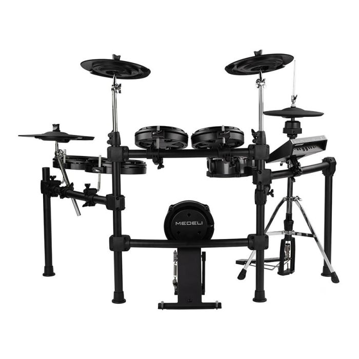 Medeli MZ725 Electronic Drum Kit - All Mesh Heads, XL Setup