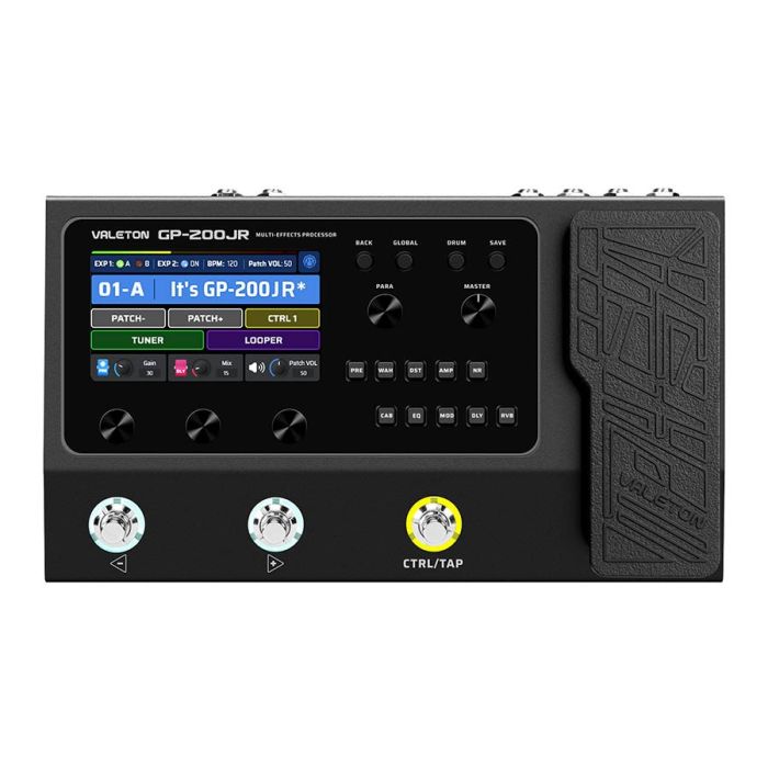 Valeton GP-200JR Multi-Effects Processor | Compact Guitar FX Unit