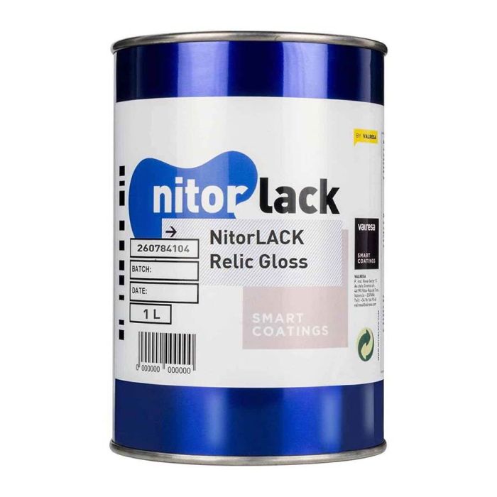 NitorLACK Relic Gloss Clear Nitrocellulose Lacquer – 1000ml