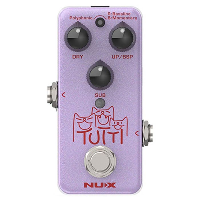 NUX TUTTI Polyphonic Octave Pedal | Everest Music Ireland