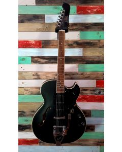 Guild Starfire I Jet 90 Electric Guitar, Satin Black, GUI-STARFIRE-I-JET90-BLK