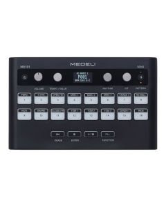 Medel Rhythm & Drum Machine with 16 touch sensitive pads, USB-C or battery powered