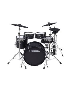 Medeli MZ729 Digital Drum Kit 20" Kick - All Hardware Included - Mesh Heads & Wooden Shells