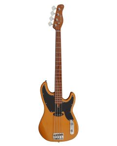 Sire Basses D5 Series Marcus Miller Alder 4-String Passive Bass Guitar Butterscotch Blonde, D5 A4/BB