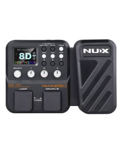 NUX Multi-Effects Guitar Amp Modeling Processor and Multi Effect with Drum Machine and Phrase Looper, MG-101