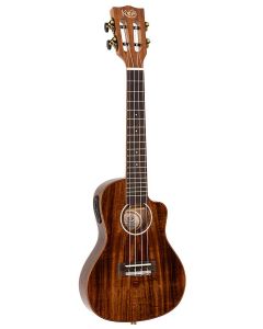 Korala All Solid Series Thin Concert Ukulele, UKCT-1030-CE