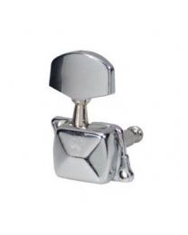 Boston Acoustic Guitar Machine Heads Chrome 058-CLR 3 Left 3 Right