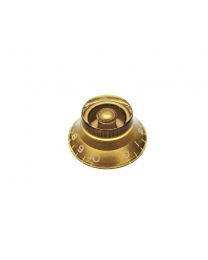 Boston Bell Knob - Transparent Gold