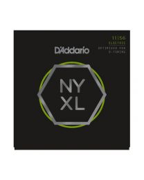 D'Addario Nickel Wound, Medium Top / Ex-Heavy Bottom, Electric Guitar Strings, 11-56, NYXL1156