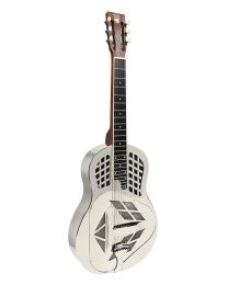 Royall Tri Cone Square Neck Brass Body Resonator Guitar TAMPA SQUARE, 12 frets, TMP12SQ/NI
